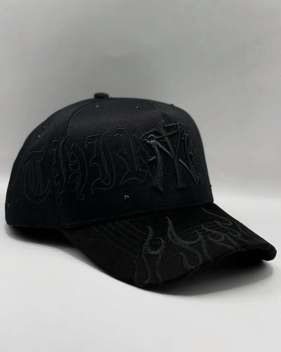 Gorra Thirty One Hats New York Flames Original 2025 Black Negro Ajustable