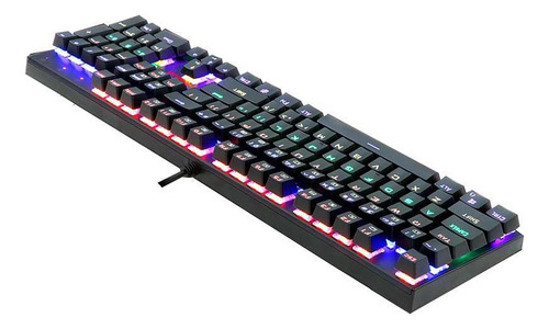 Teclado mecánico Redragon Rudra Rainbow K565-r Switch Gamer