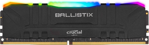 Memoria Ram Ballistix Ddr4 8gb 3200mhz Cl16 Black Rgb