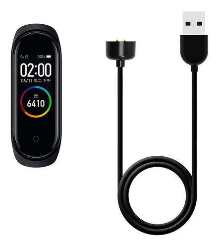 Imagen 2 de 7 de Cable Cargador Para Xiaomi Band 5 6 Reloj Smart Carga Rapida