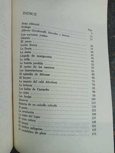 Imagen 2 de 4 de Los Gauchos Judios * Alberto Gerchunoff * Aguilar *