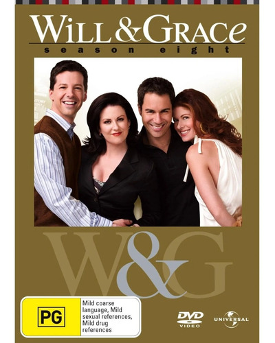 Dvd - Will E Grace - Season 8