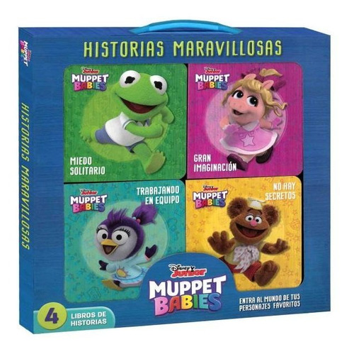 Muppet Babies Historias Maravillosas 4 Libros / Disney Jr.