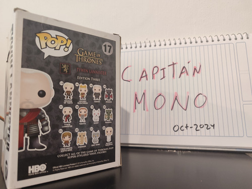 Funko Pop Tywin Lannister (gold Armor) - Abierto (Usado)