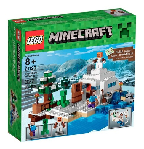 Lego 21120 Minecraft Guarida En La Nieve - Snow Hideout