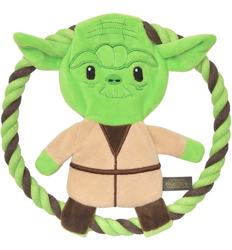 Star Wars For Pets Plush Yoda Figura De Juguete Para Perros 