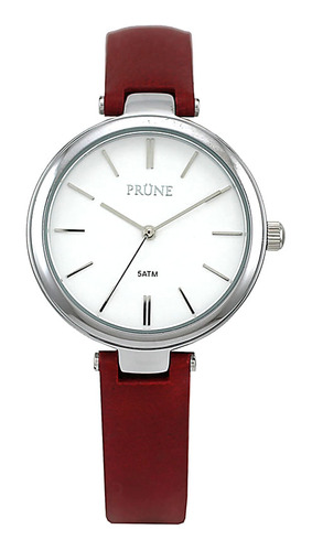 Reloj Prune Pru-1090-4a Sumergible Cuero