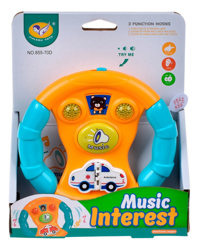 Manubrio Con Sonido Y Luces