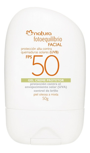 Gel/crema Protector Solar Fps50 - g a $1098