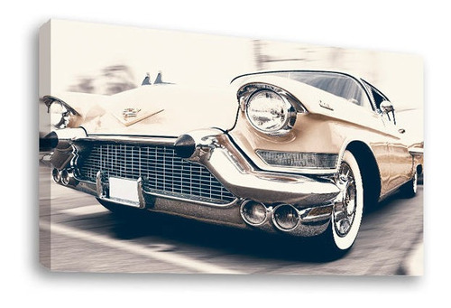 Cuadro Decorativo Canvas Moderno Auto Clasico