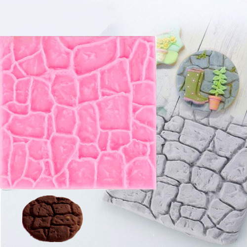 Molde De Silicona Para Pared Con Forma De Piedra De Castle F