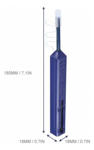 Bolígrafo De Limpieza De Fibra Óptica De 1,25 Mm Con Un Solo