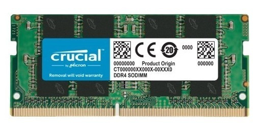 Memoria Ram Crucial Ddr4 16gb 3200 Mhz Sodimm Laptop