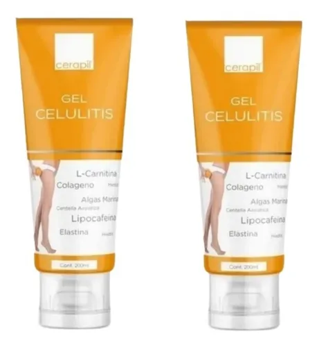 Gel Reafirmante Cerapil Anti Celulitis L-carnitina Colágeno