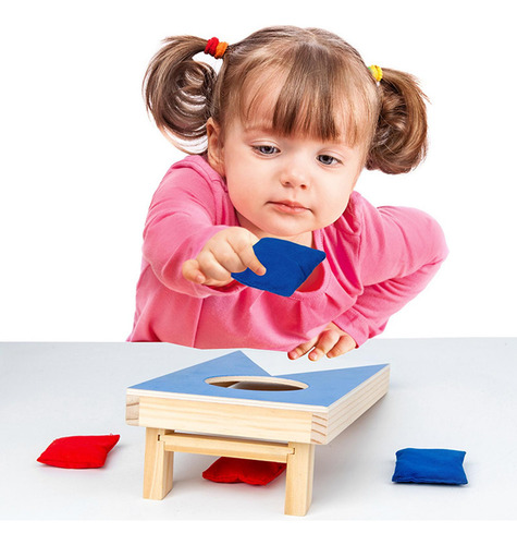 Fa Tablero Clásico De Cornhole Con Sacos De Arena Juguetes