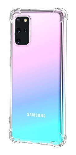 Carcasa Para Samsung S20 Plus Transparente Reforzada Cofolk