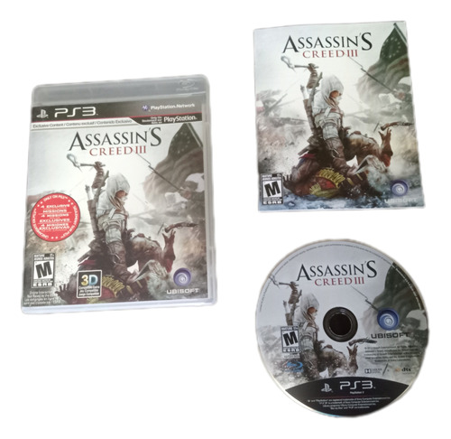 Assassin's Creed 3 Original Disco Físico  (Reacondicionado)