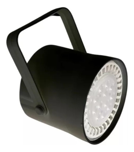 Spot Tacho Pvc Blanco Negro P/ Lampara Ar111 Led Gu10 220v