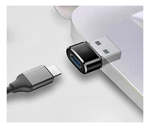 Adaptador Usb Tipo C Hembra A Usb Macho Otg Carga Rápida Y D