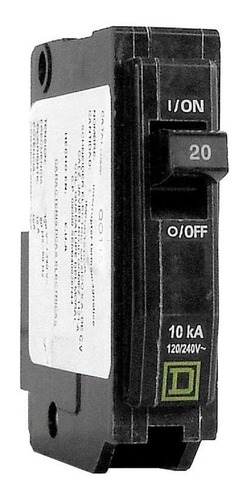 Interruptor Termomagnetico 1 Polo 20a Square D