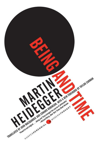 Libro Being And Time- Martín Heidegger-inglés, De Heidegger, Martin., Vol. 1. Editorial Harper Perennial, Tapa Blanda En Inglés
