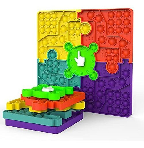 Gran Juego Pop Fidget Juguete Big Size Checkerboard 9544e