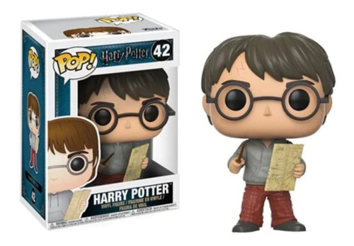 Funko Pop Harry Potter - Harry Potter With Map Nuevo 10cm 