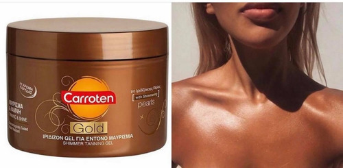 2 Carroten Gel De Bronceado Gold Shimmer Spf0 Zanahoria