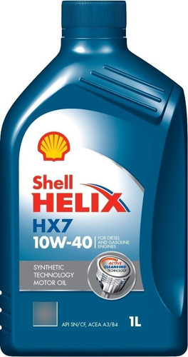 Aceite Motor Shell Helix Hx7 10w40 1lt 