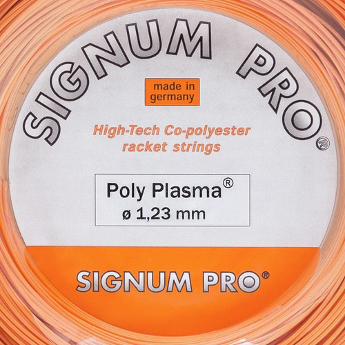 Corda Signum Pro Poly Plasma 1.23mm Laranja Rolo Com 200 Me