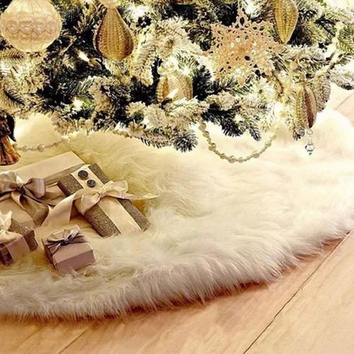 Alfombra Para Árbol De Navidad Con Falda Base, 90 Cm
