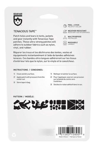 Tenacious Tape Gear Patches For Jacket Repair
