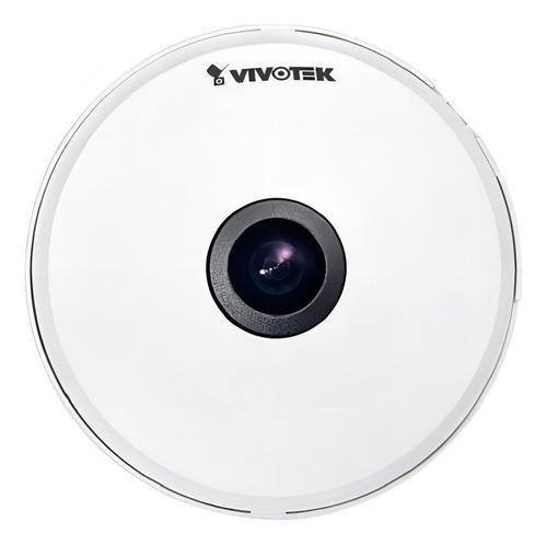 Câmera olho de peixe interna Vivotek Fe9180- /vc de 5 mpx branca