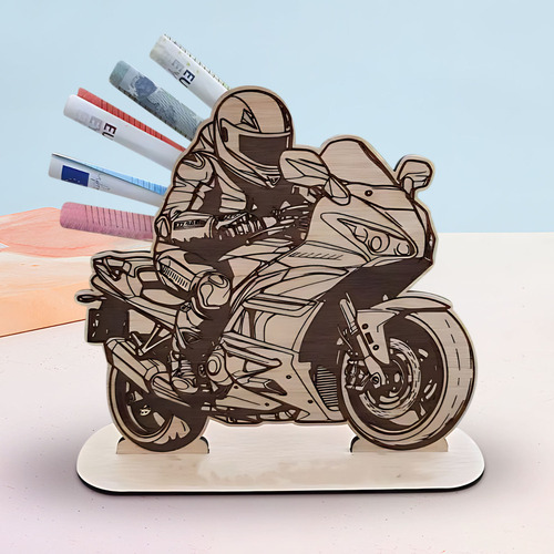 Ay Regalo De Madera En Forma De U Para Bicicleta