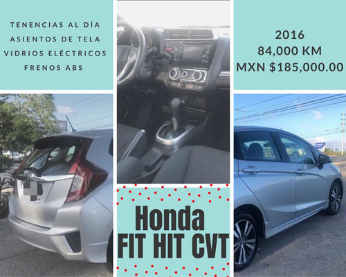 Imagen 13 de 14 de Honda Fit 1.5 Hit At Cvt 2016