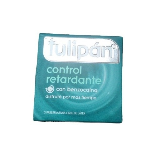 Preservativos Control Retardante Tulipan La Caja Contiene 3