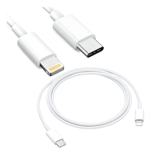 Cable iPhone Tipo C Usb Cargador Carga Rápida Reforzado 