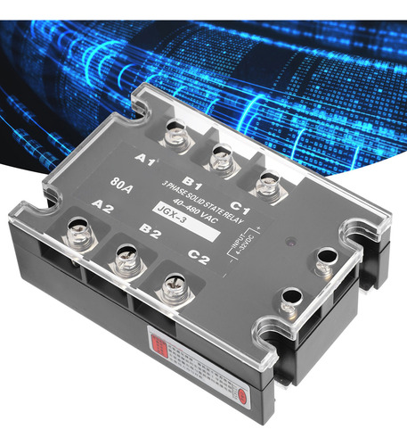 Relé Sólido Trifásico, Controlador Ssr Trifásico, Industrial