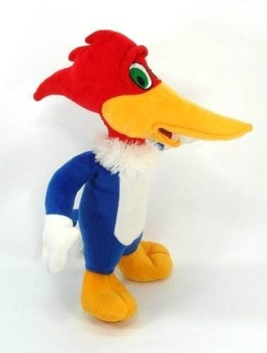 Peluche Woody Woowpecker 14 Con Ojos Bordados