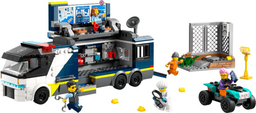 Lego City Laboratorio De Criminología Móvil De La Policía