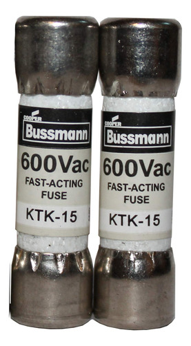 Ktk-15 Fuse 892583 15 Amp 600 Volt (2 Pack B07t4w7jny_190424