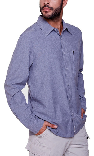 Camisa De Hombre Rowland M/l - Montagne Tienda