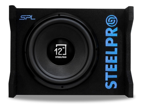 Subwoofer 12' Amplificado 1200w Spl Alta Presion Steelpro