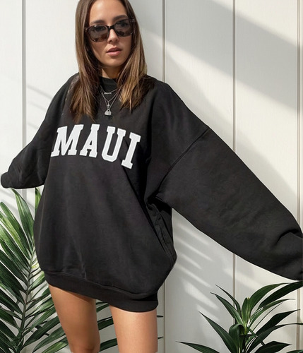 Sudadera Oversize Mujer 2022 Crewneck Pullover Primavera #a