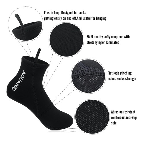 Calcetines De Buceo Gratis 2.5mm Calcetines De Neopreno...