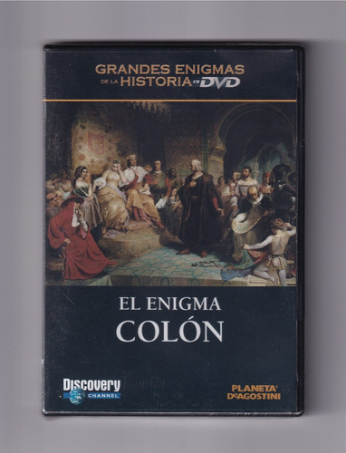 El Enigma Colón Dvd Nuevo Grandes Enigmas De La Historia