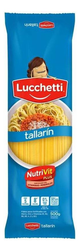 Fideos Tallarín Lucchetti X 500g