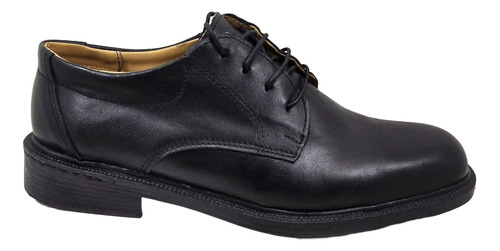 Zapato De Vestir De Hombre Cuero Negro