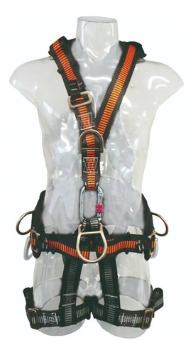 Arnes Eslingar Craftman 1083 - Deltaplus Rescate Poda Color Negro Y Naranja Talle Único