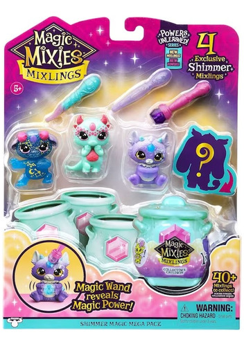 Magic Mixies Mixlings Pack X4 Mini Figuras 14692